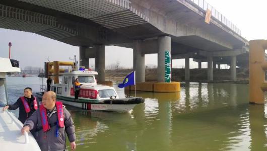 淮北海事中心开展跨市联合春运巡航行动