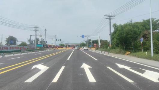 国道养护工程全封闭路段提前完工 五一前夕顺利通车