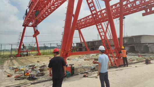 淮北市交通运输局开展公路水运工程建设领域施工起重机械防倾覆安全集中整治行动